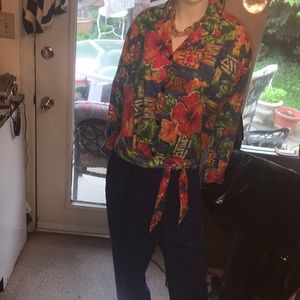 Studio Collection Top @ pants Lg nwot